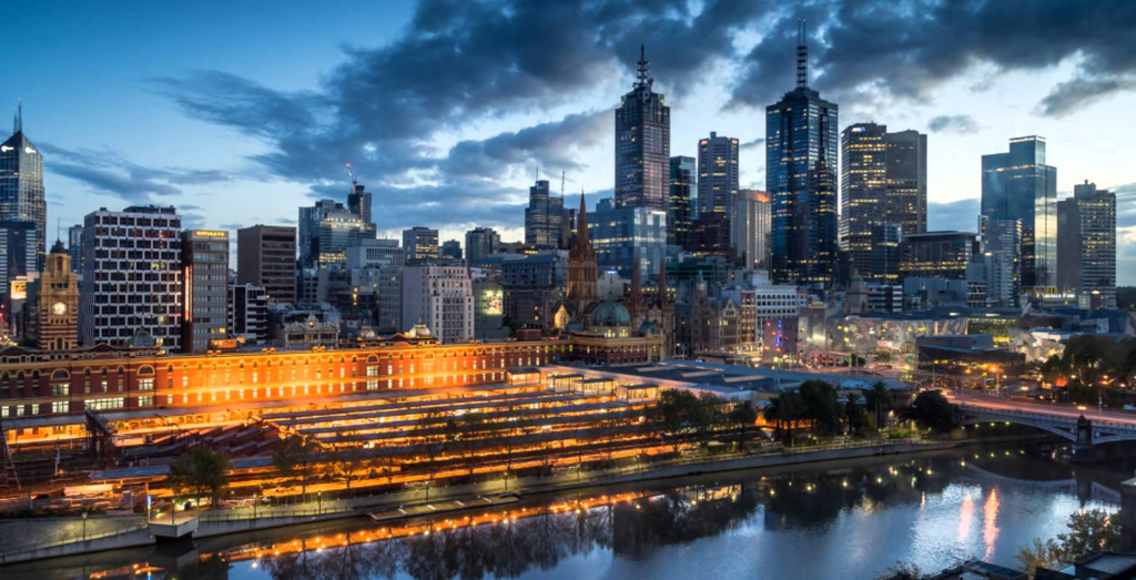 View of Melbourne